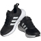 adidas FortaRun 2.0 Cloudfoam Elastic Lace Top Strap Sneaker A0QM - cblack/ftwwht/cblack 34