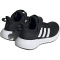 adidas FortaRun 2.0 Cloudfoam Elastic Lace Top Strap Sneaker A0QM - cblack/ftwwht/cblack 34