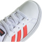 adidas Grand Court Lace-Up Sneaker Kinder IG4828 - cloud white/bright red/core black 28