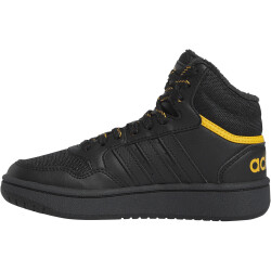 adidas Hoops Mid 3.0 Sneaker Kinder A0QM - cblack/cblack/preyel 29