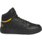 adidas Hoops Mid 3.0 Sneaker Kinder A0QM - cblack/cblack/preyel 29