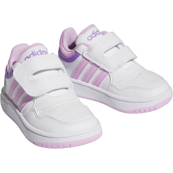 adidas Hoops Sneaker 01F7 - ftwwht/blilil/viofus 27