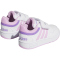 adidas Hoops Sneaker 01F7 - ftwwht/blilil/viofus 27