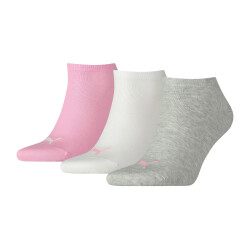 3er Pack PUMA Plain Sneakersocken prism pink 35-38