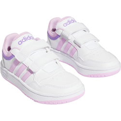 adidas Hoops Sneaker 01F7 - ftwwht/blilil/viofus 30
