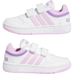 adidas Hoops Sneaker 01F7 - ftwwht/blilil/viofus 30