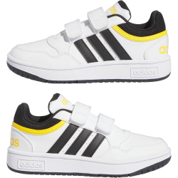 adidas Hoops Sneaker IF5316 - cloud white/core black/bold gold 29