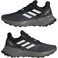 adidas TERREX Soulstride Trailrunning-Laufschuhe Damen IF5030 - core black/crystal white/grey four 37 1/3