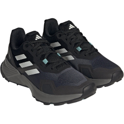 adidas TERREX Soulstride Trailrunning-Laufschuhe Damen IF5030 - core black/crystal white/grey four 38