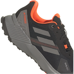 adidas TERREX Soulstride Rain.Rdy Trailrunning-Laufschuhe Herren A0QM - cblack/grefou/solred 41 1/3