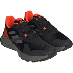 adidas TERREX Soulstride Trailrunning-Laufschuhe Herren A0QM - cblack/grefou/solred 41 1/3