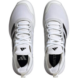 adidas adizero Ubersonic 4.1 Tennisschuhe Herren 01F7 - ftwwht/cblack/msilve 41 1/3