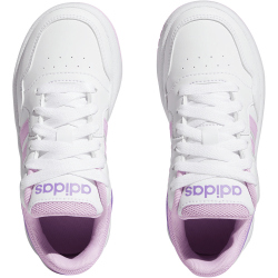 adidas Hoops 3.0 Sneaker Kinder IF2724 - cloud white/bliss lilac/violet fusion 36