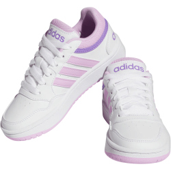 adidas Hoops 3.0 Sneaker Kinder IF2724 - cloud white/bliss lilac/violet fusion 36