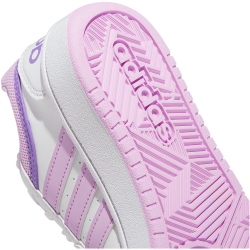 adidas Hoops 3.0 Sneaker Kinder IF2724 - cloud white/bliss lilac/violet fusion 36