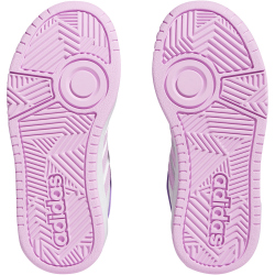 adidas Hoops 3.0 Sneaker Kinder IF2724 - cloud white/bliss lilac/violet fusion 38