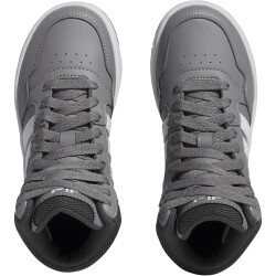 adidas Hoops Mid-Top Sneaker Kinder AA2T - grethr/ftwwht/gresix 35