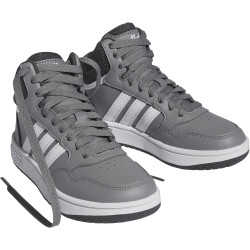 adidas Hoops Mid-Top Sneaker Kinder AA2T - grethr/ftwwht/gresix 35