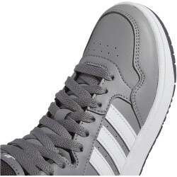 adidas Hoops Mid-Top Sneaker Kinder AA2T - grethr/ftwwht/gresix 35