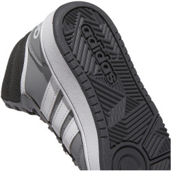 adidas Hoops Mid-Top Sneaker Kinder AA2T - grethr/ftwwht/gresix 35