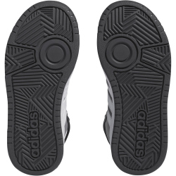 adidas Hoops Mid-Top Sneaker Kinder AA2T - grethr/ftwwht/gresix 36
