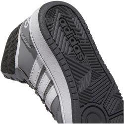 adidas Hoops Mid-Top Sneaker Kinder AA2T - grethr/ftwwht/gresix 37 1/3