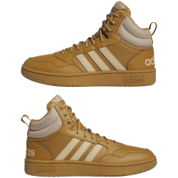 adidas Hoops 3.0 Basketball Classic Winterized Mid-Top Winterschuhe gef&uuml;ttert Herren 780A - mesa/magbei/mesa 41 1/3