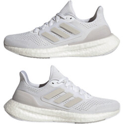 adidas Pureboost 23 Laufschuhe Damen 01F7 - ftwwht/gretwo/cblack 42 2/3