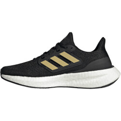 adidas Pureboost 23 Laufschuhe Damen A0QM - cblack/goldmt/carbon 39 1/3