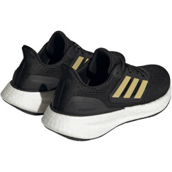 adidas Pureboost 23 Laufschuhe Damen A0QM - cblack/goldmt/carbon 39 1/3