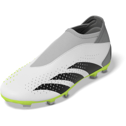 adidas Predator Accuracy.3 Laceless FG Firm-Ground Fu&szlig;ballschuhe Kinder 01F7 - ftwwht/cblack/luclem 30