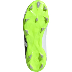 adidas Predator Accuracy.3 Laceless FG Firm-Ground Fu&szlig;ballschuhe Kinder 01F7 - ftwwht/cblack/luclem 30