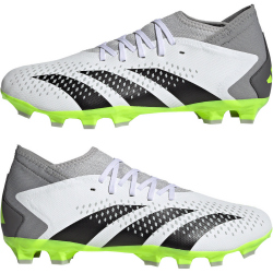 adidas Predator Accuracy.3 MG Multi-Ground Fu&szlig;ballschuhe Herren 01F7 - ftwwht/cblack/luclem 40 2/3