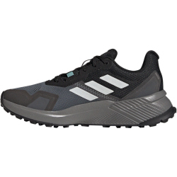 adidas TERREX Soulstride Rain.Rdy Trailrunning-Laufschuhe Damen A0QM - cblack/crywht/grefou 36