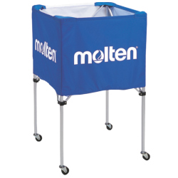 molten Ballwagen für 15-30 Bälle blau