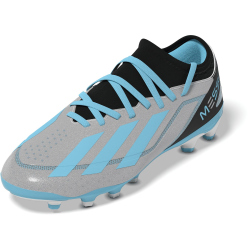 adidas X Crazyfast Messi.3 MG Multi-Ground Fu&szlig;ballschuhe Kinder 080A - silvmt/bliblu/cblack 38