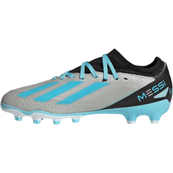adidas X Crazyfast Messi.3 MG Multi-Ground Fu&szlig;ballschuhe Kinder 080A - silvmt/bliblu/cblack 38