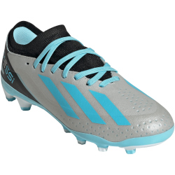 adidas X Crazyfast Messi.3 MG Multi-Ground Fu&szlig;ballschuhe Kinder 080A - silvmt/bliblu/cblack 38