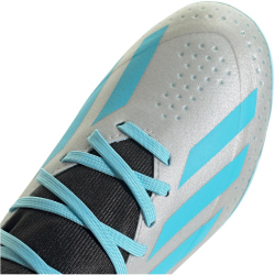 adidas X Crazyfast Messi.3 MG Multi-Ground Fu&szlig;ballschuhe Kinder 080A - silvmt/bliblu/cblack 38