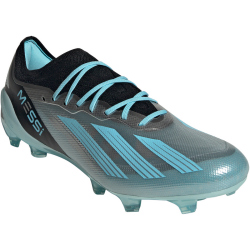 adidas X Crazyfast Messi.1 FG Naturrasen Fu&szlig;ballschuhe 080A - silvmt/bliblu/cblack 41 1/3