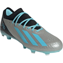 adidas X Crazyfast Messi.3 FG Firm-Ground Fu&szlig;ballschuhe 080A - silvmt/bliblu/cblack 40