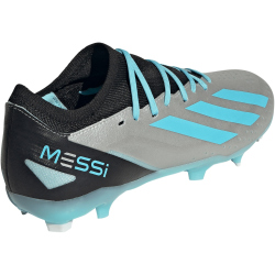 adidas X Crazyfast Messi.3 FG Firm-Ground Fu&szlig;ballschuhe 080A - silvmt/bliblu/cblack 40