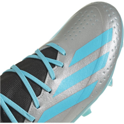 adidas X Crazyfast Messi.3 FG Firm-Ground Fu&szlig;ballschuhe 080A - silvmt/bliblu/cblack 40