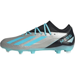 adidas X Crazyfast Messi.3 FG Firm-Ground Fußballschuhe 080A - silvmt/bliblu/cblack 44