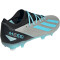adidas X Crazyfast Messi.3 FG Firm-Ground Fußballschuhe 080A - silvmt/bliblu/cblack 44