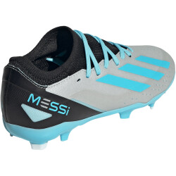 adidas X Crazyfast Messi.3 FG Firm-Ground Fußballschuhe Kinder 080A - silvmt/bliblu/cblack 38