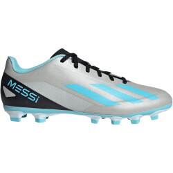 adidas X Crazyfast Messi.4 FxG Fußballschuhe 080A - silvmt/bliblu/cblack 44