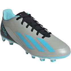 adidas X Crazyfast Messi.4 FxG Fußballschuhe 080A - silvmt/bliblu/cblack 44