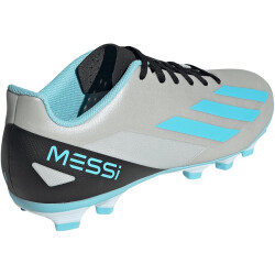 adidas X Crazyfast Messi.4 FxG Fußballschuhe 080A - silvmt/bliblu/cblack 44
