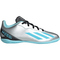 adidas X Crazyfast Messi.4 Indoor Fu&szlig;ballschuhe Kinder 080A - silvmt/bliblu/cblack 38